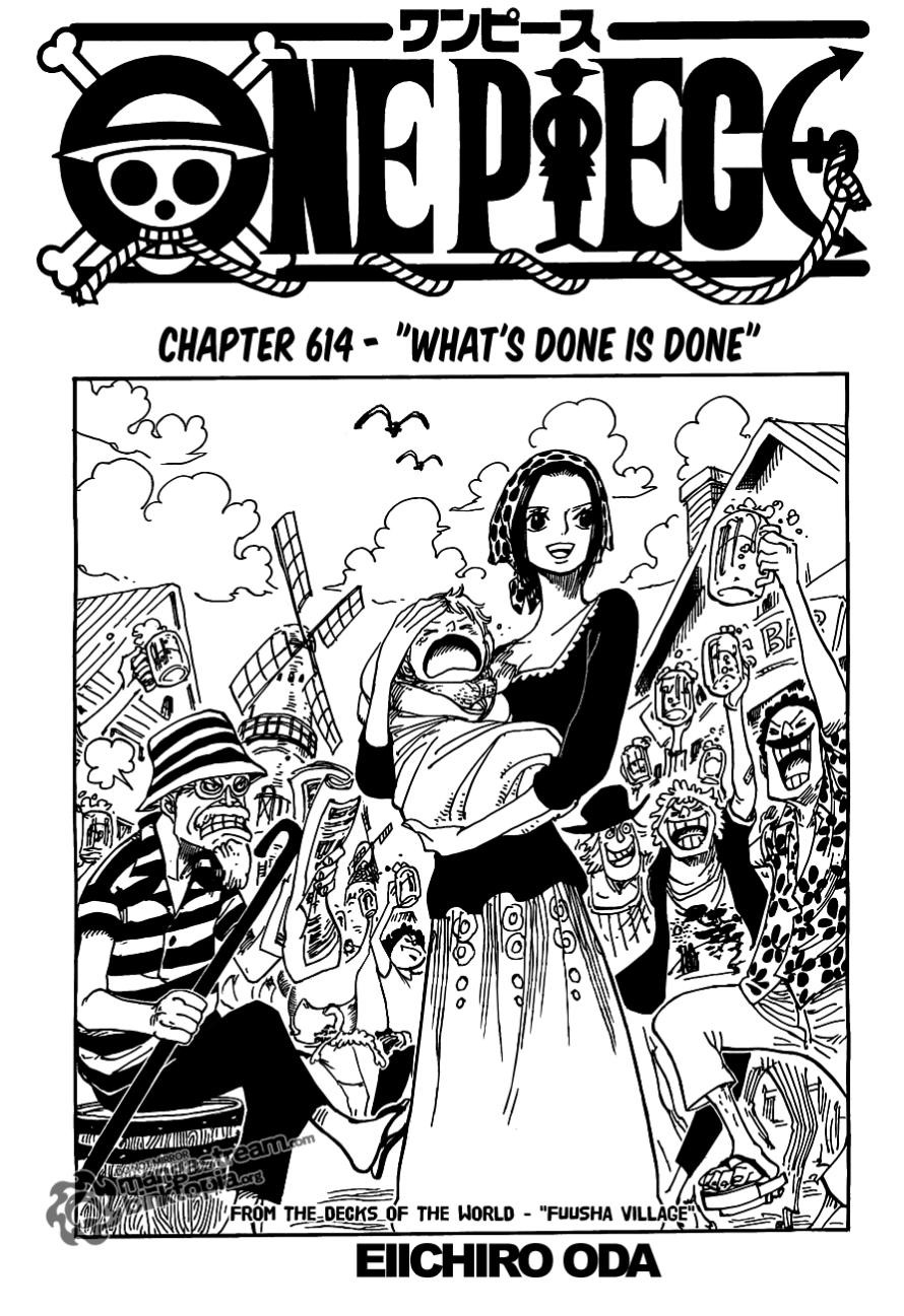One Piece chapter 614 page 1