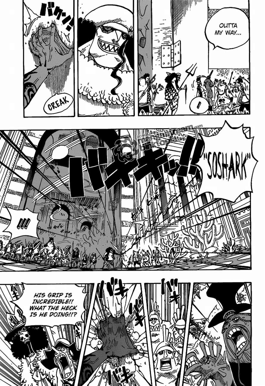 One Piece chapter 617 page 5