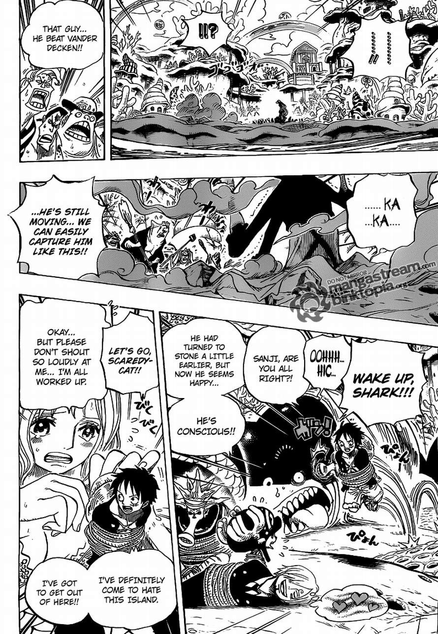 One Piece chapter 618 page 12