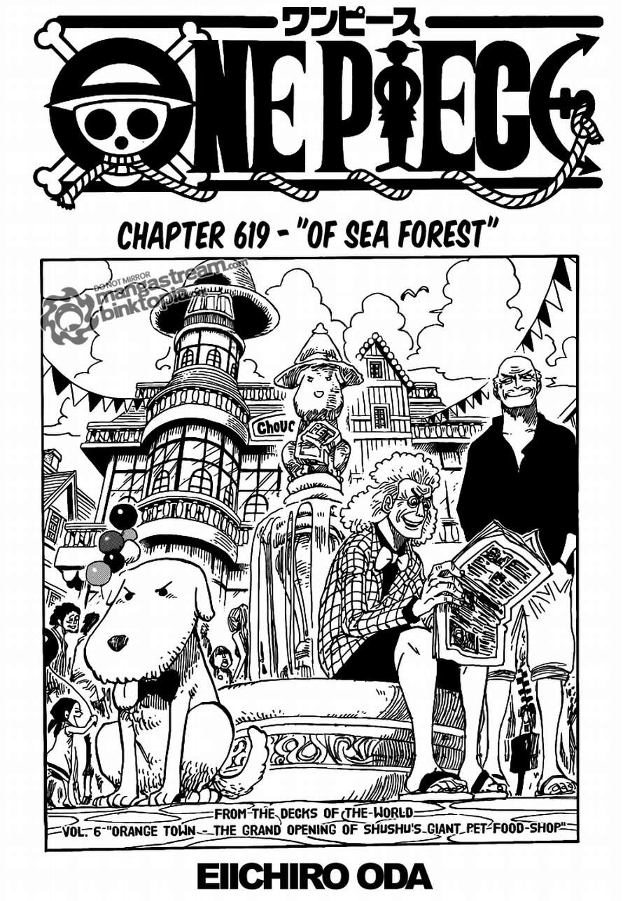 One Piece chapter 619 page 1