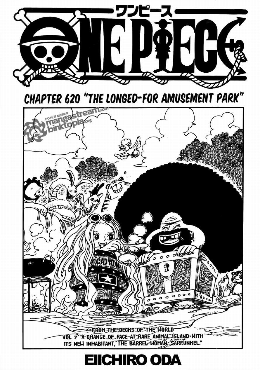 One Piece chapter 620 page 1