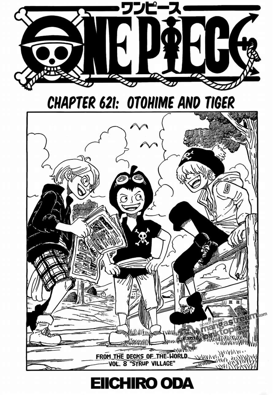 One Piece chapter 621 page 1