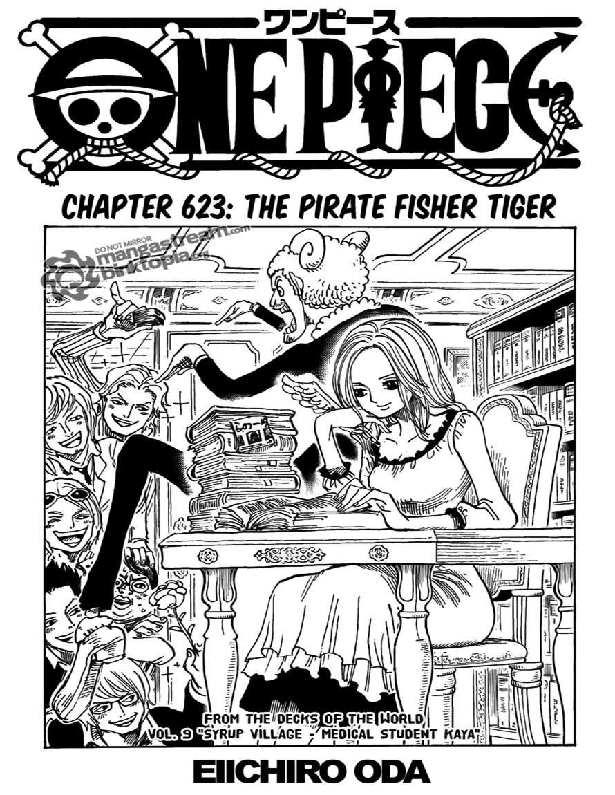One Piece chapter 623 page 1