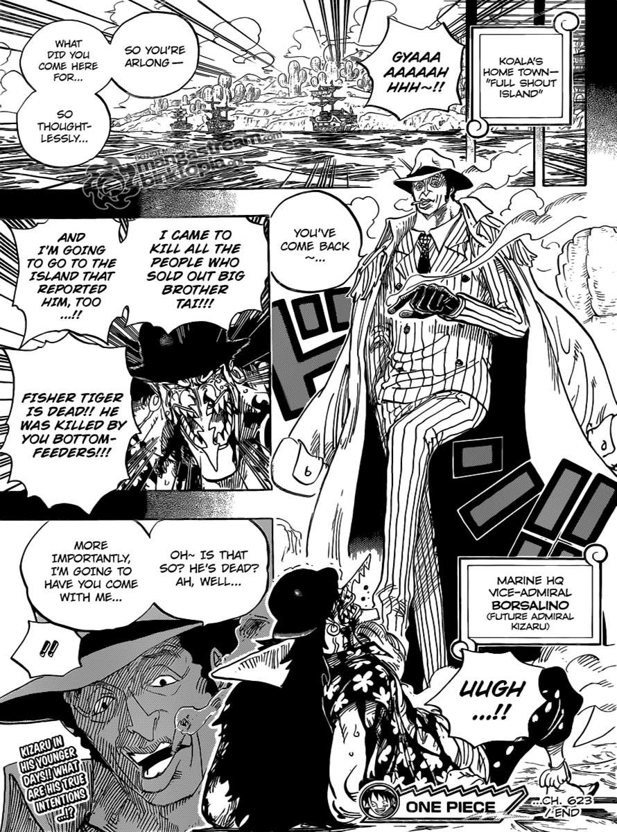 One Piece chapter 623 page 19