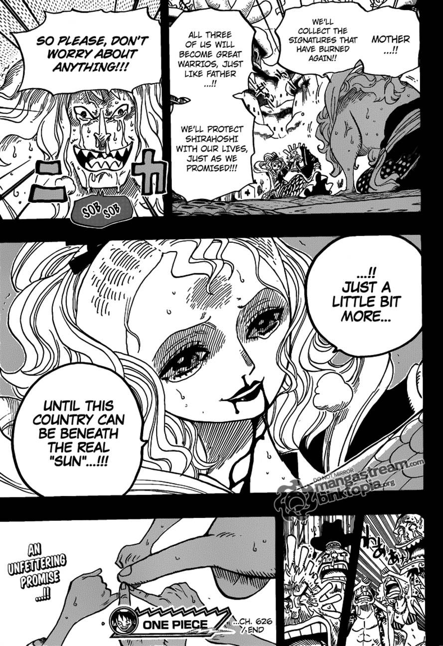 One Piece chapter 626 page 20