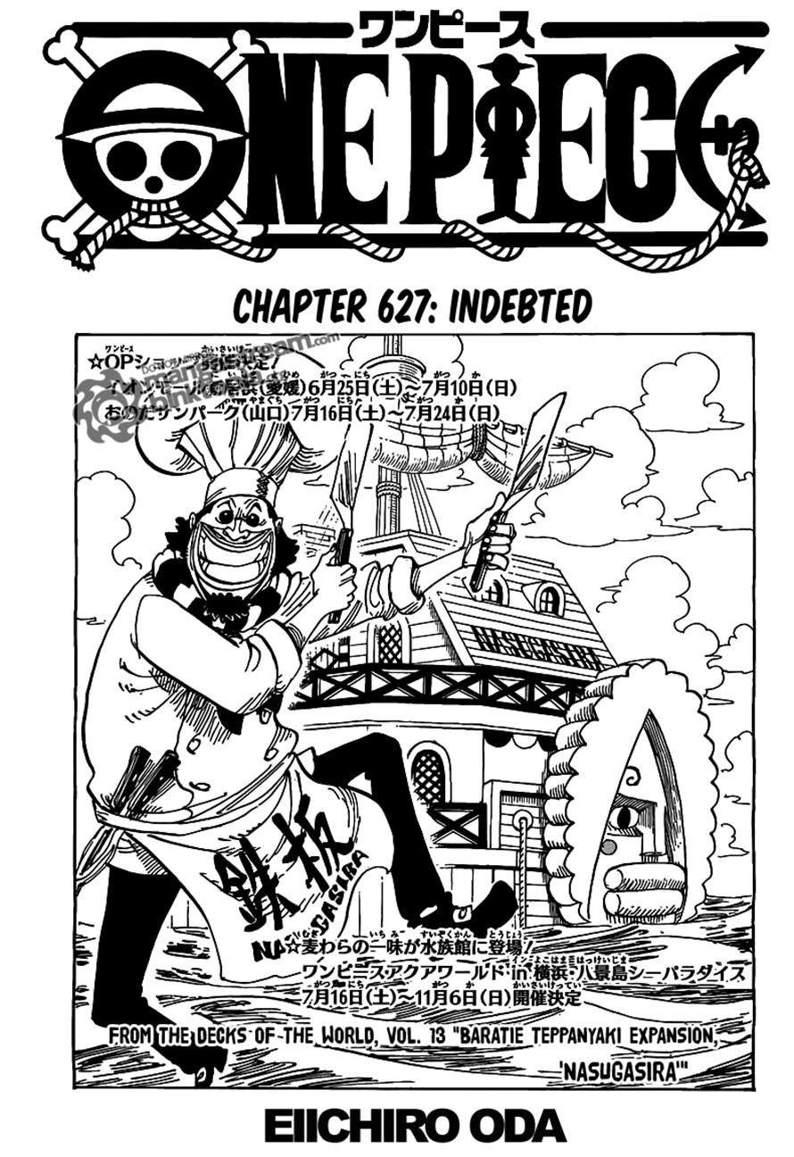 One Piece chapter 627 page 1
