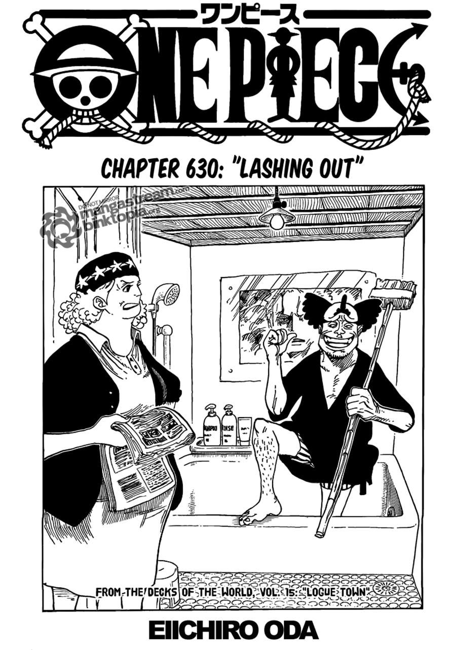 One Piece chapter 630 page 1