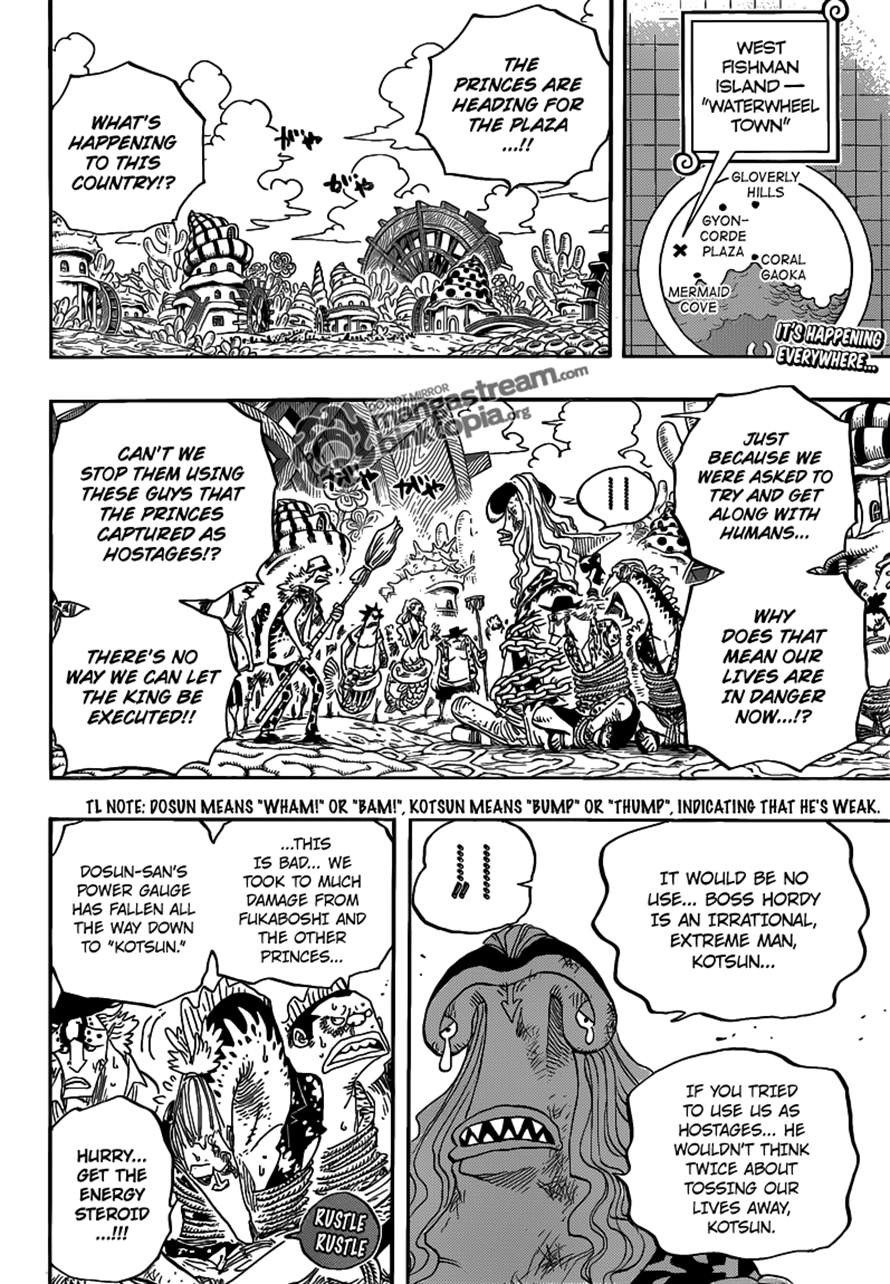 One Piece chapter 630 page 2