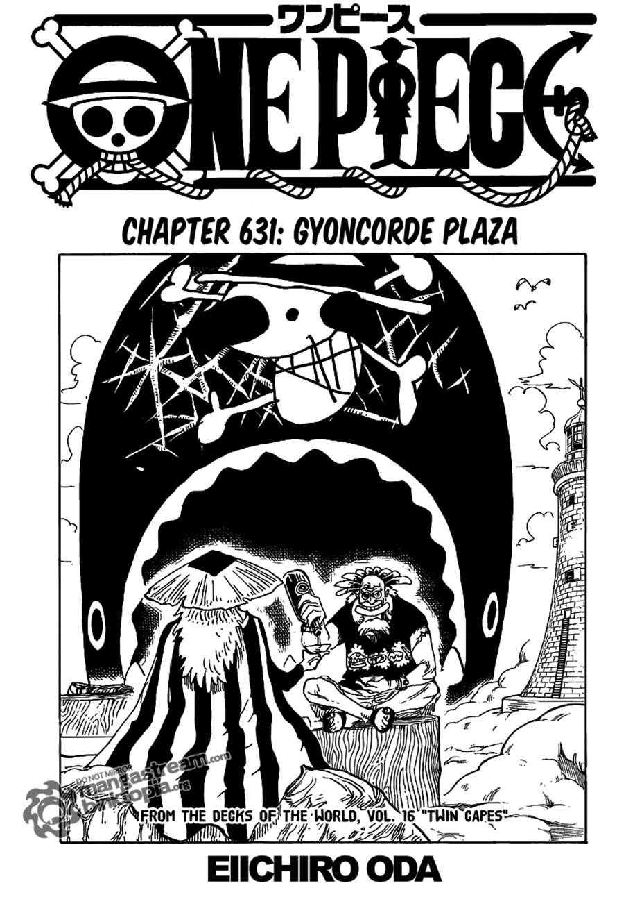 One Piece chapter 631 page 1