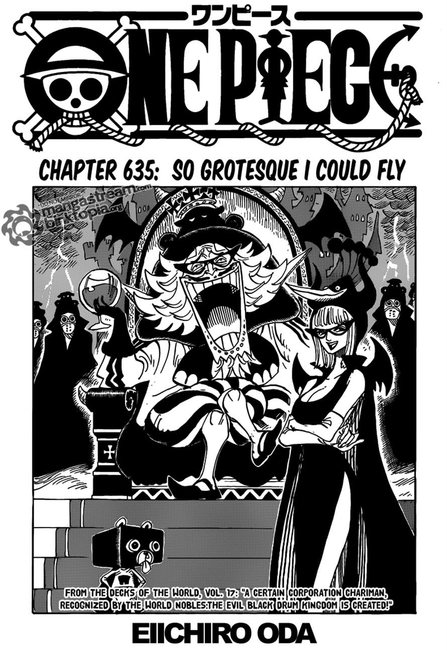 One Piece chapter 635 page 1