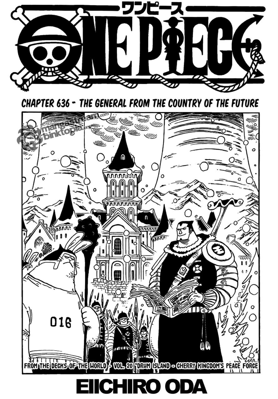 One Piece chapter 636 page 1