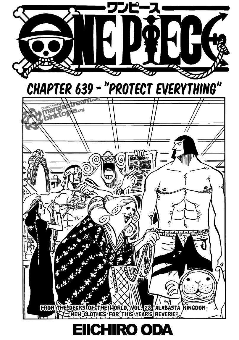 One Piece chapter 639 page 1
