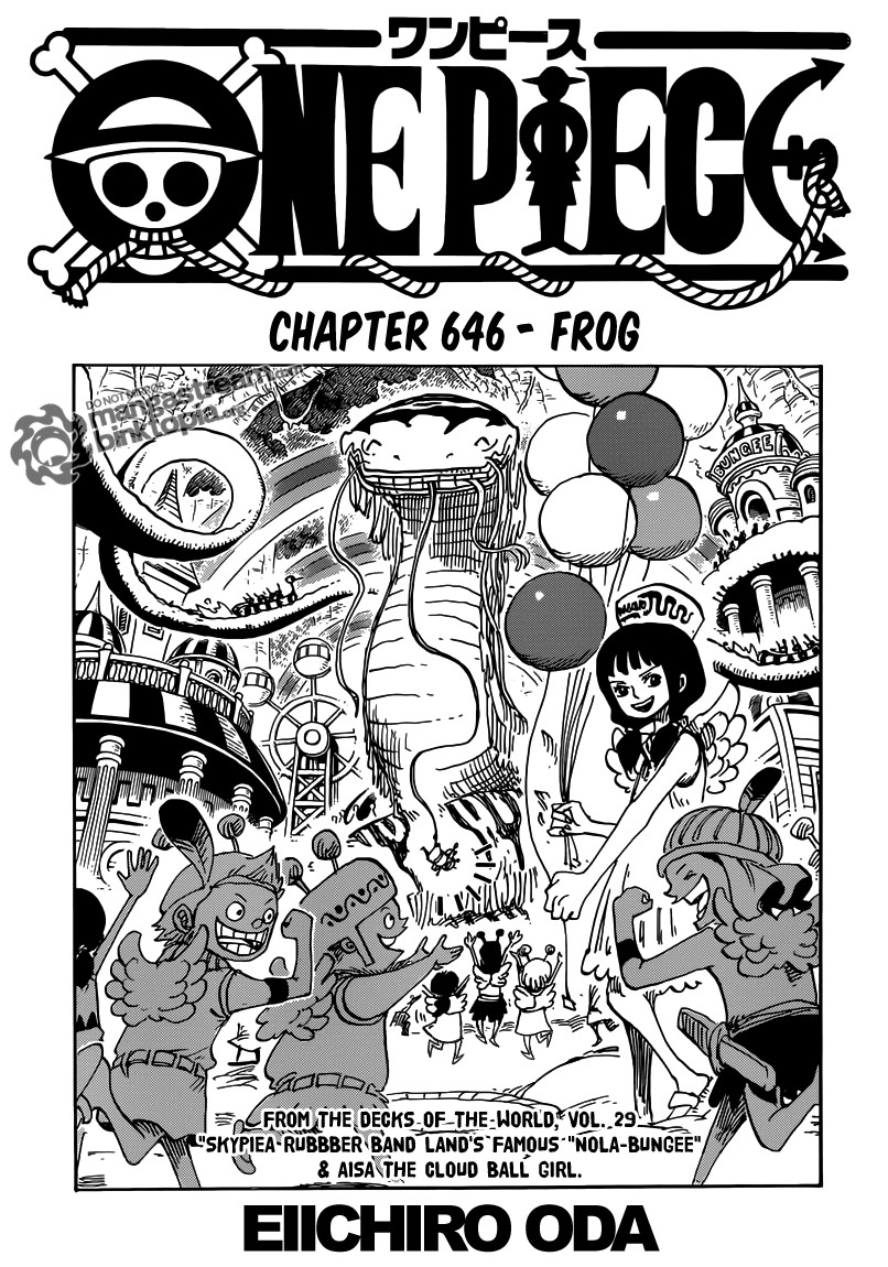 One Piece chapter 646 page 1