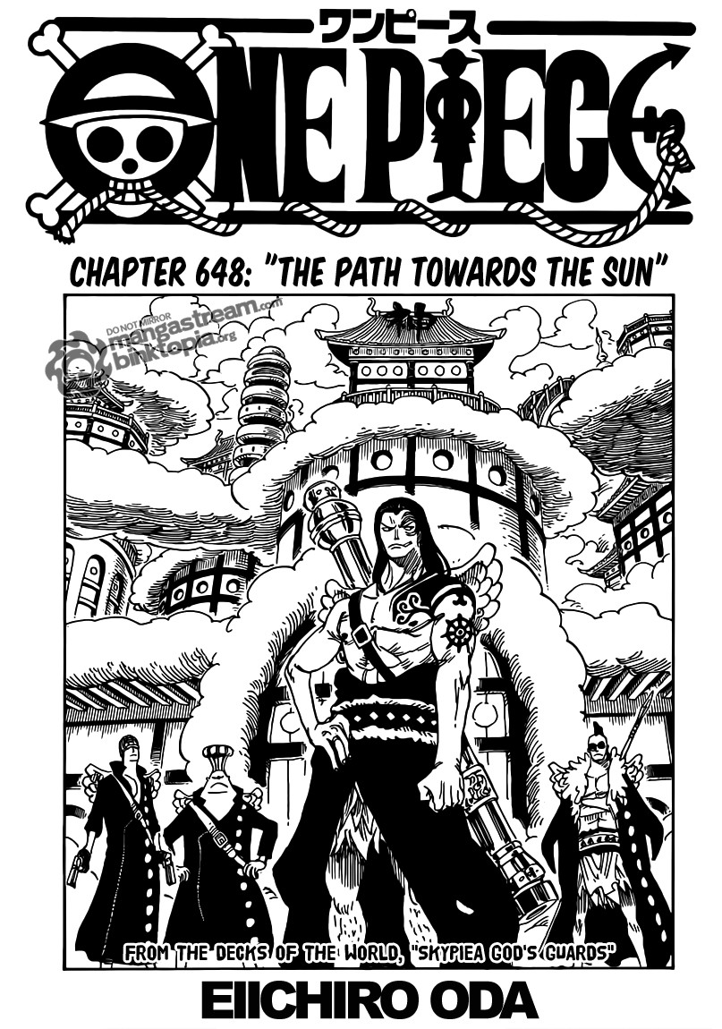 One Piece chapter 648 page 1