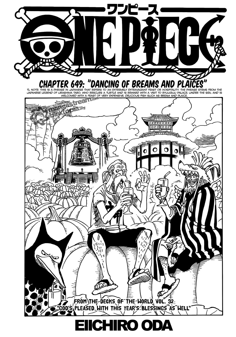 One Piece chapter 649 page 1