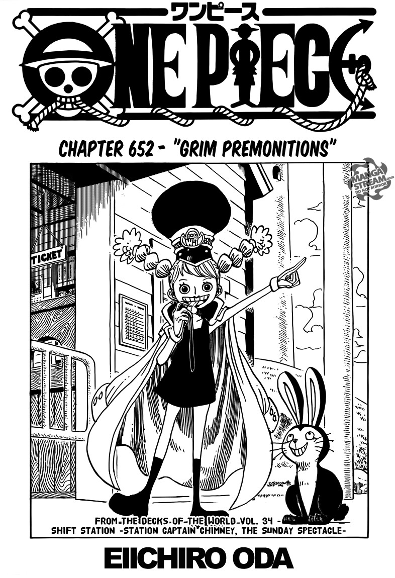 One Piece chapter 652 page 1