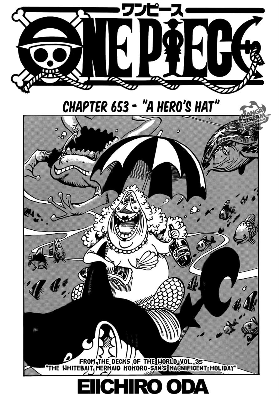One Piece chapter 653 page 1