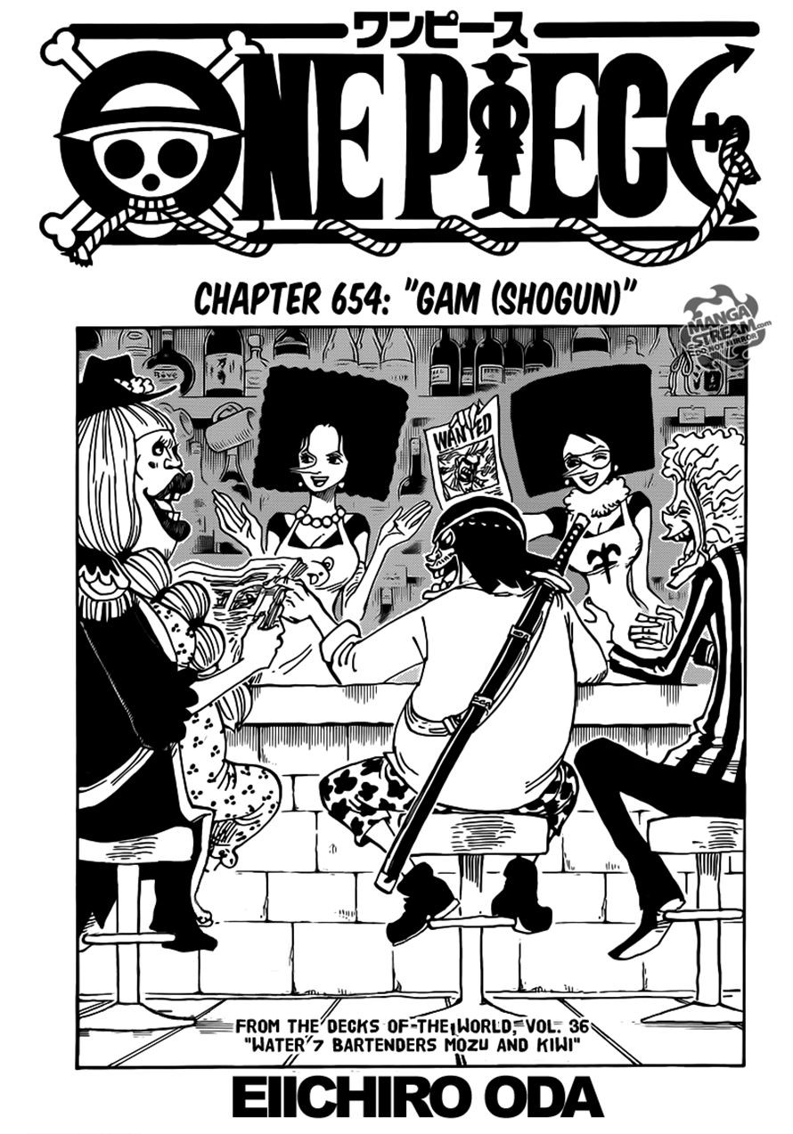 One Piece chapter 654 page 1