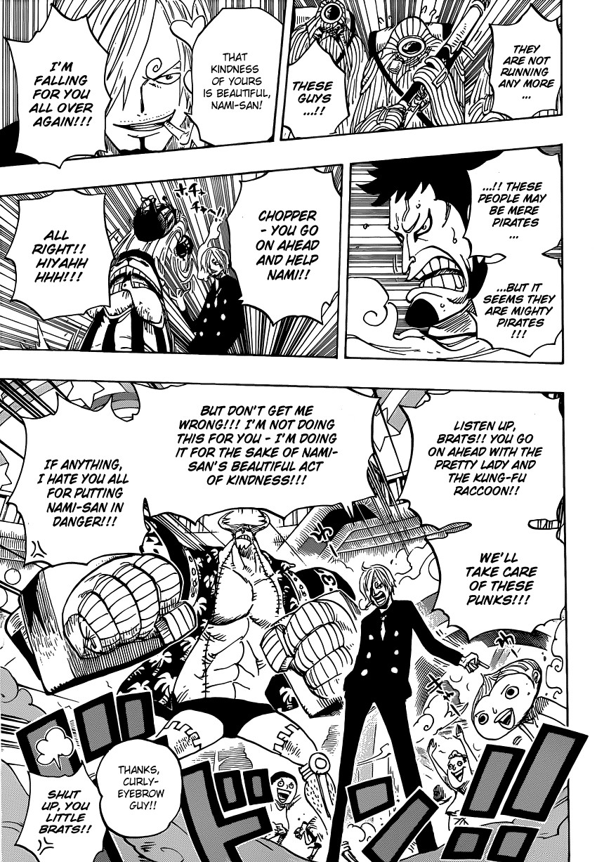 One Piece chapter 658 page 11
