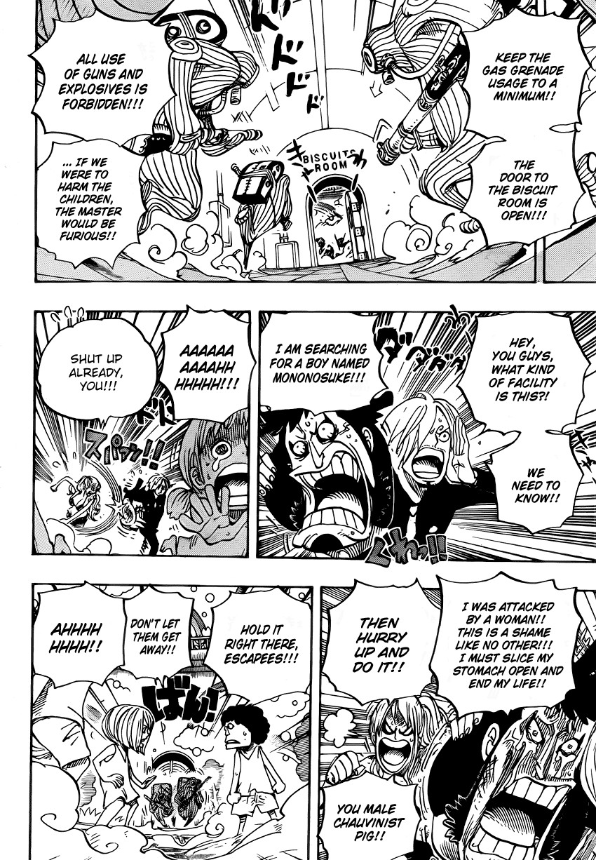 One Piece chapter 658 page 4