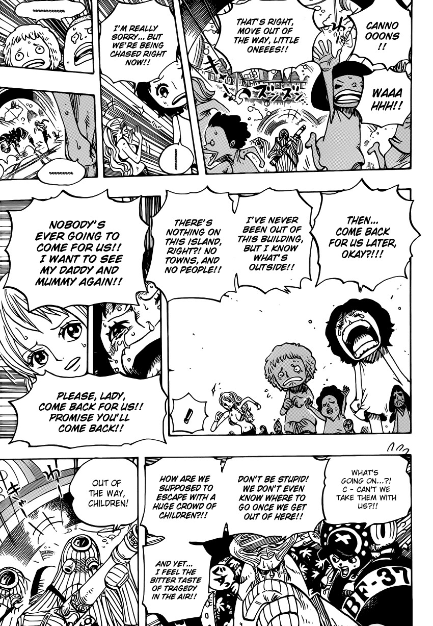 One Piece chapter 658 page 7
