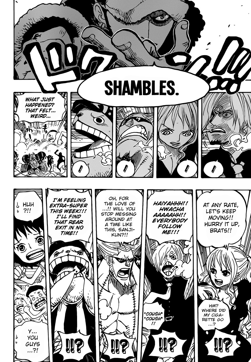 One Piece chapter 661 page 14