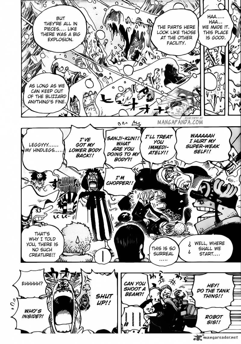 One Piece chapter 663 page 14