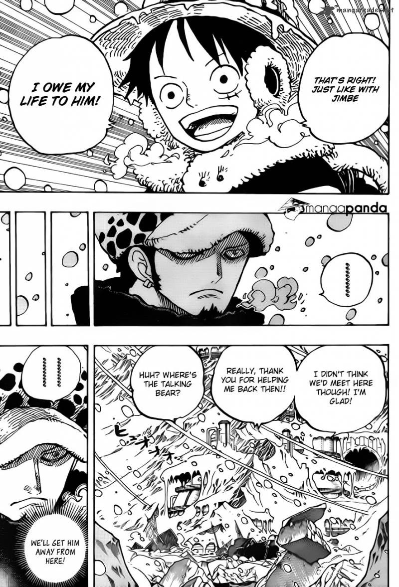 One Piece chapter 663 page 3