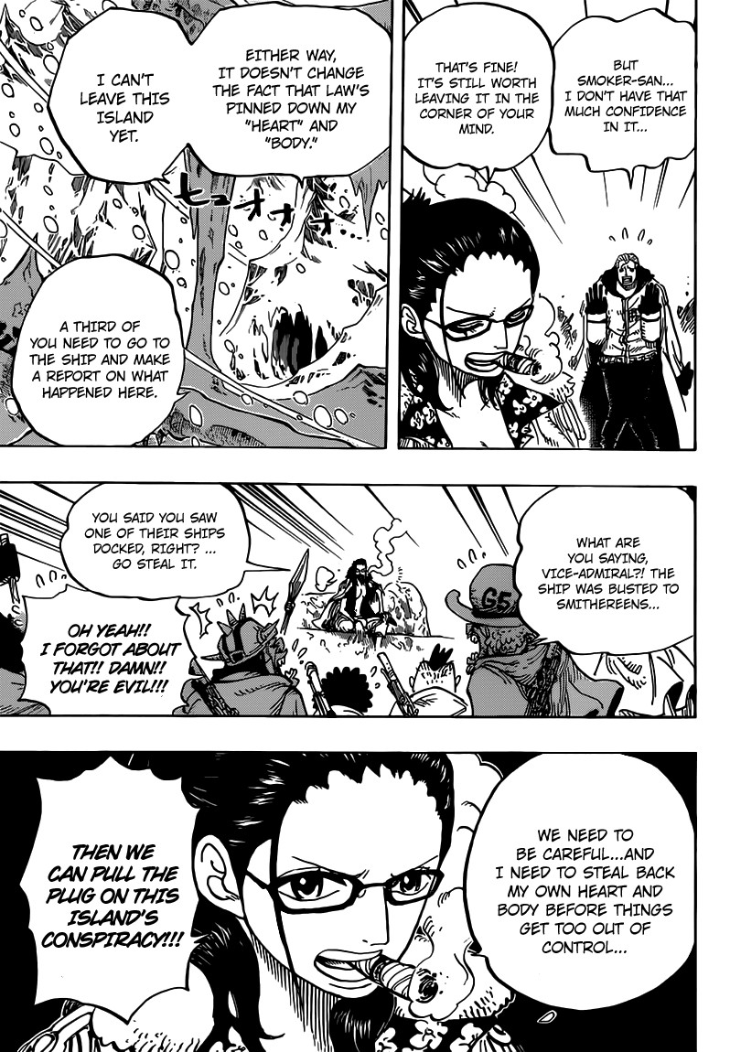 One Piece chapter 664 page 8