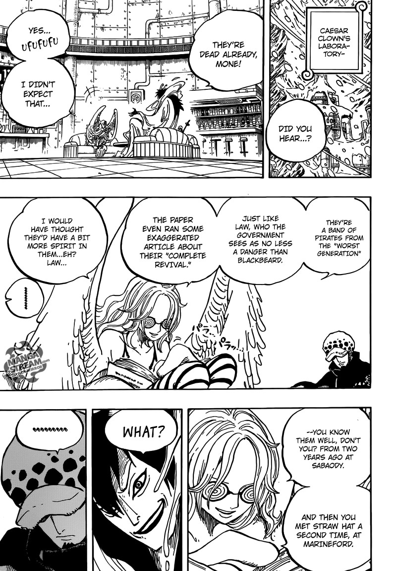 One Piece chapter 666 page 5