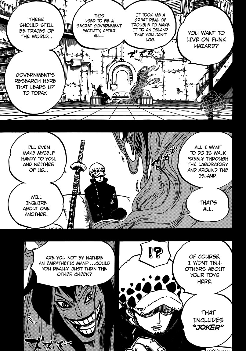 One Piece chapter 666 page 7