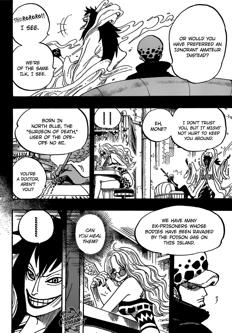 One Piece chapter 666 page 8
