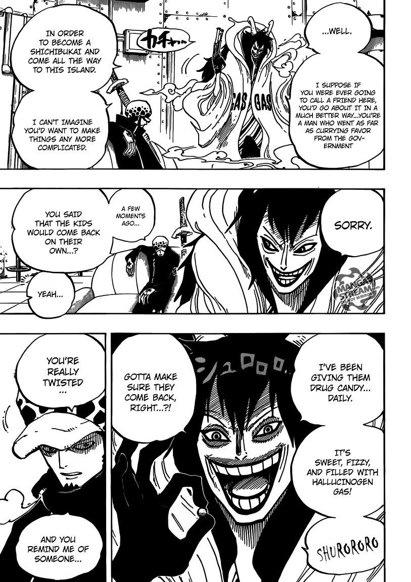 One Piece chapter 666 page 9