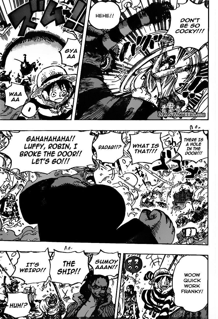 One Piece chapter 670 page 7