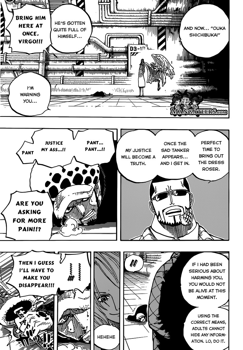 One Piece chapter 672 page 3