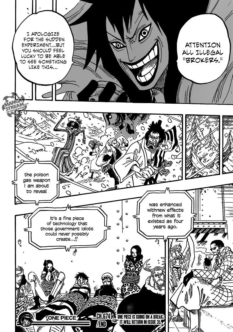One Piece chapter 674 page 20
