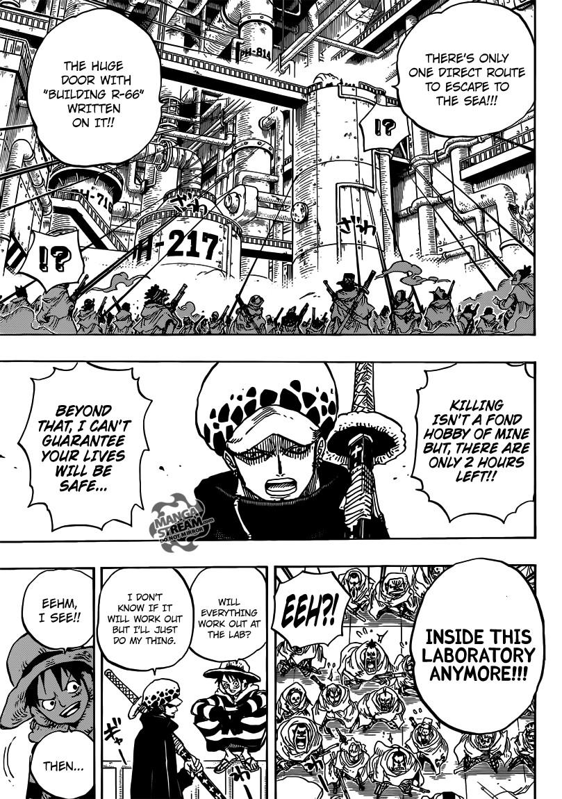 One Piece chapter 678 page 14