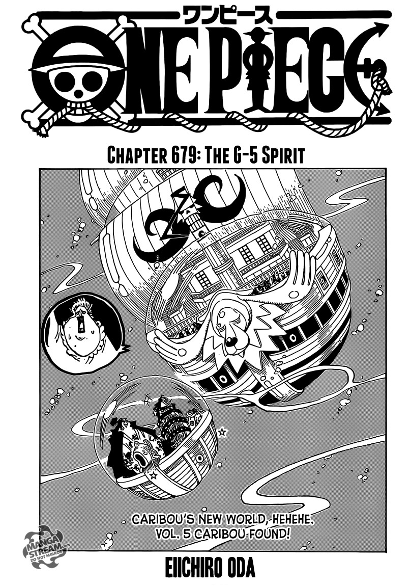 One Piece chapter 679 page 1