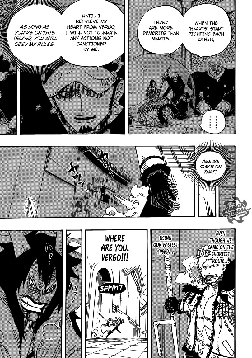 One Piece chapter 681 page 6