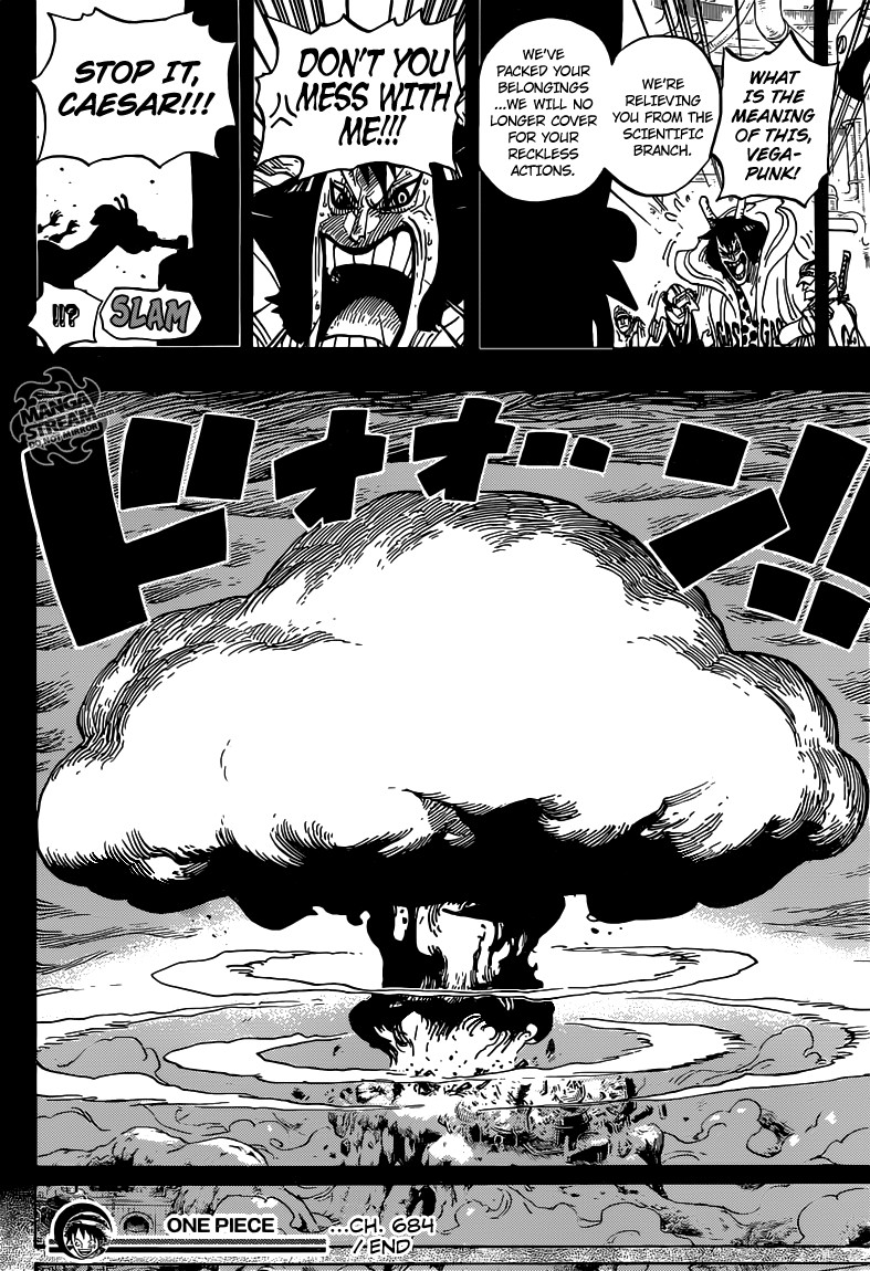 One Piece chapter 684 page 21