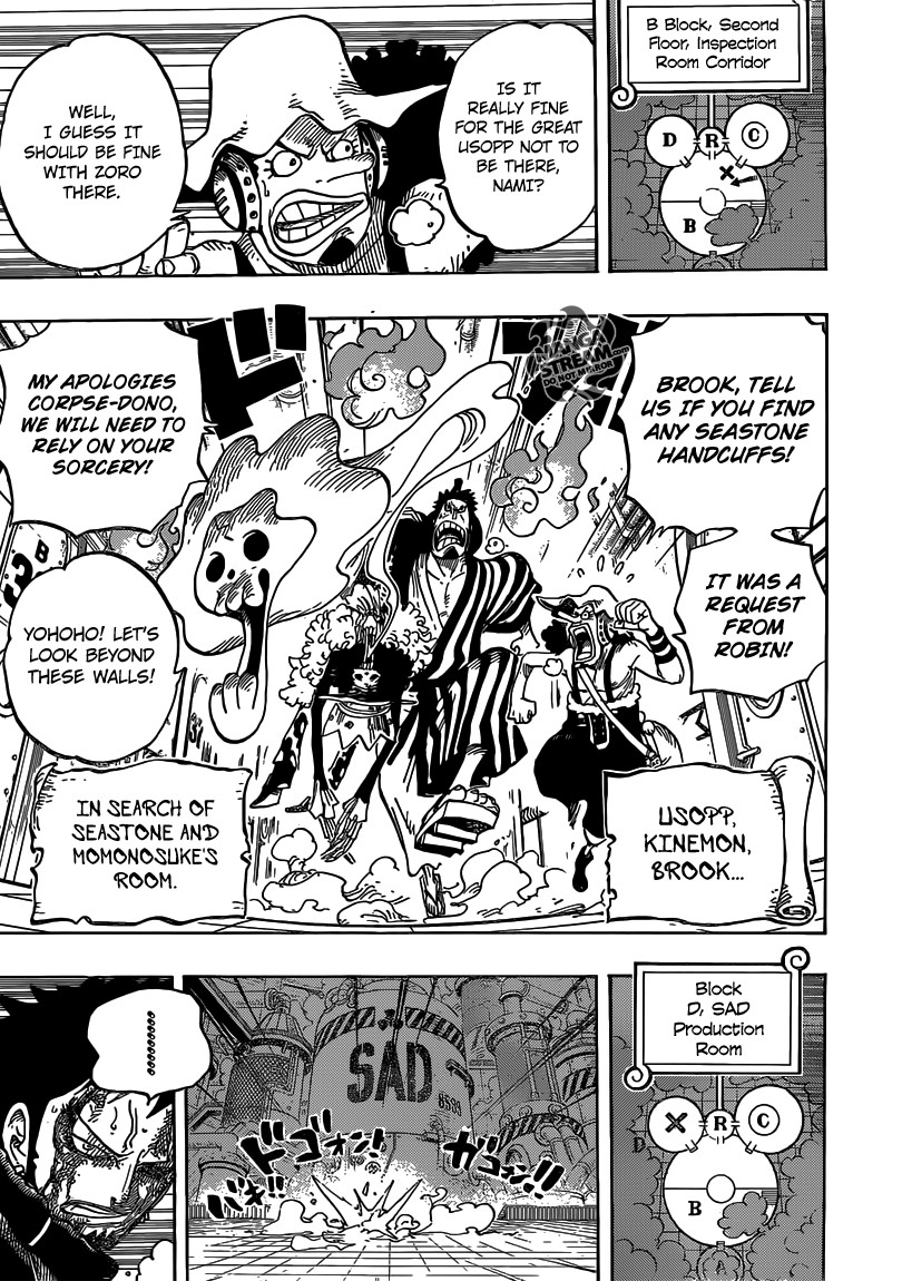 One Piece chapter 685 page 18