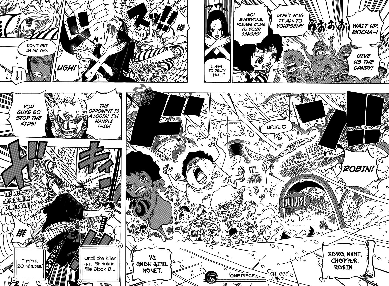 One Piece chapter 685 page 21