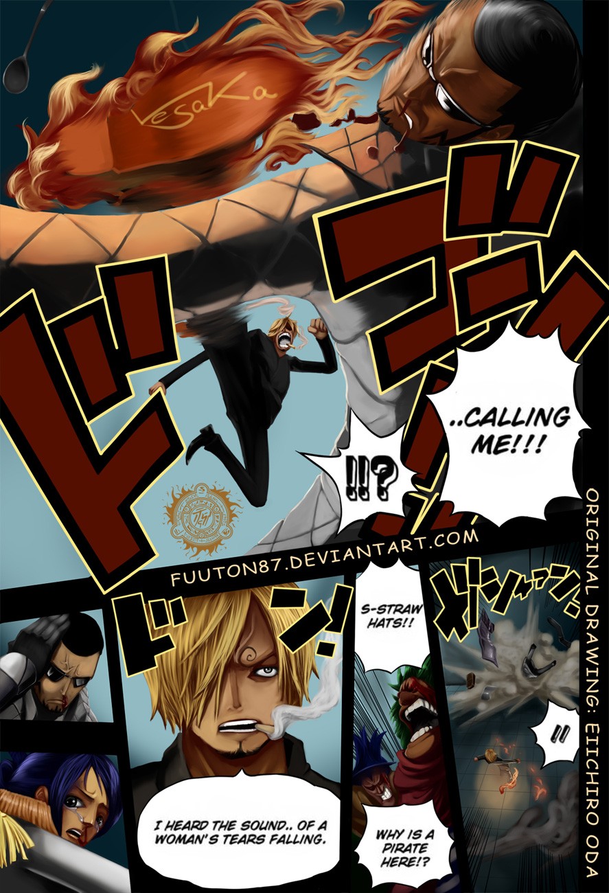 One Piece chapter 685 page 4