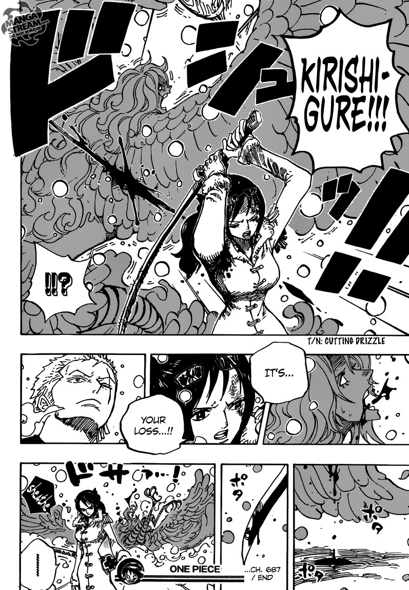 One Piece chapter 687 page 20