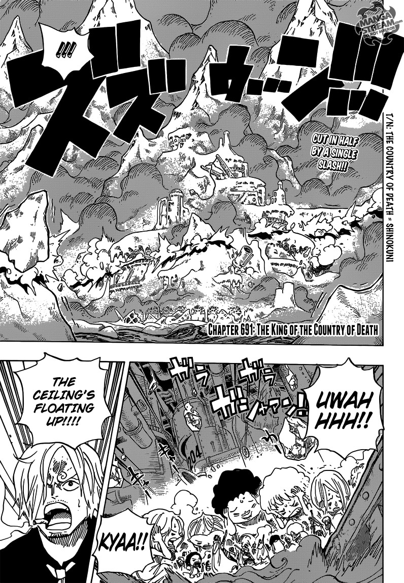 One Piece chapter 691 page 6