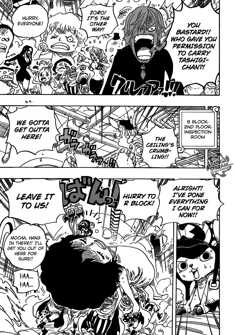 One Piece chapter 691 page 8