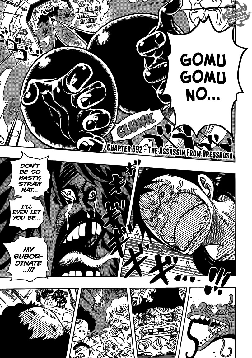 One Piece chapter 692 page 8