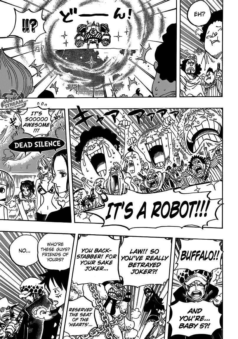 One Piece chapter 695 page 10