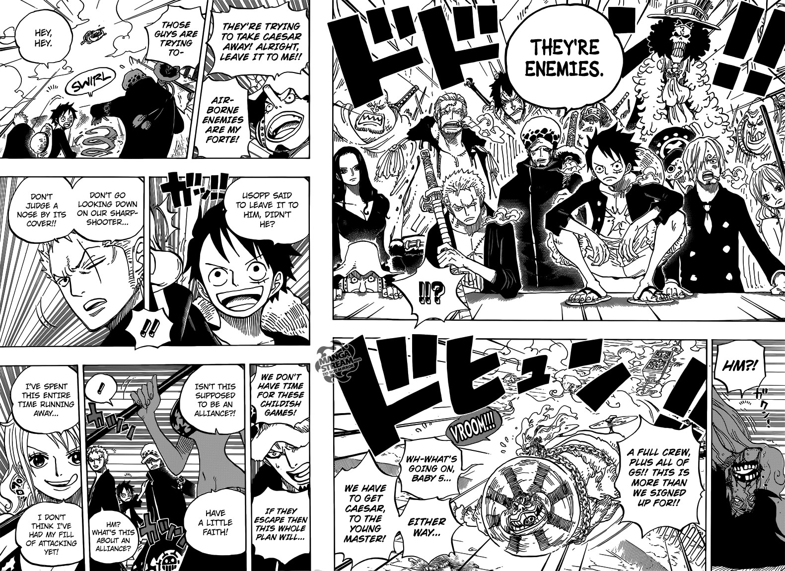 One Piece chapter 695 page 11