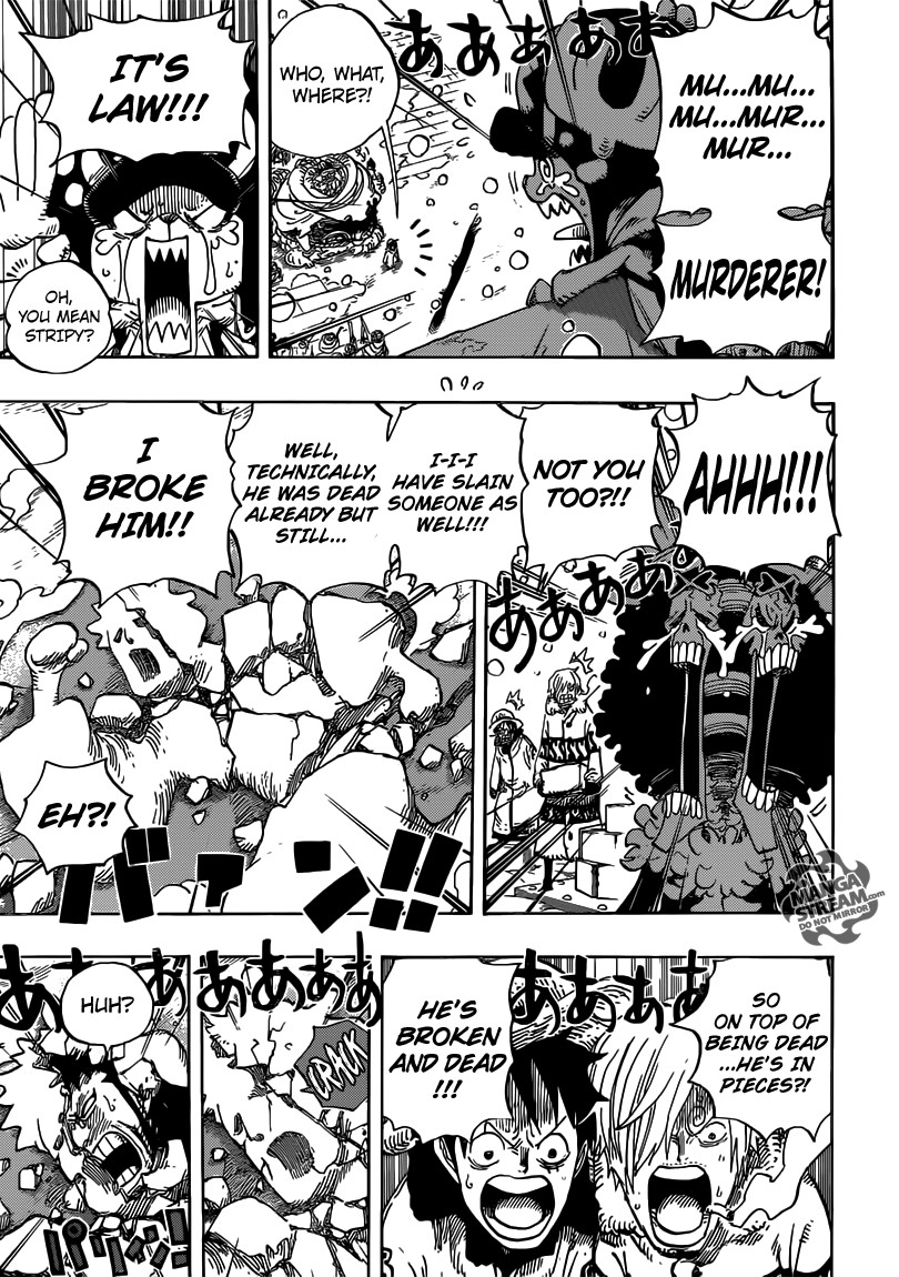 One Piece chapter 696 page 7